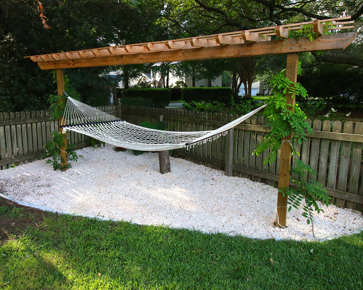 Beach Vibe Relaxing Garden Space