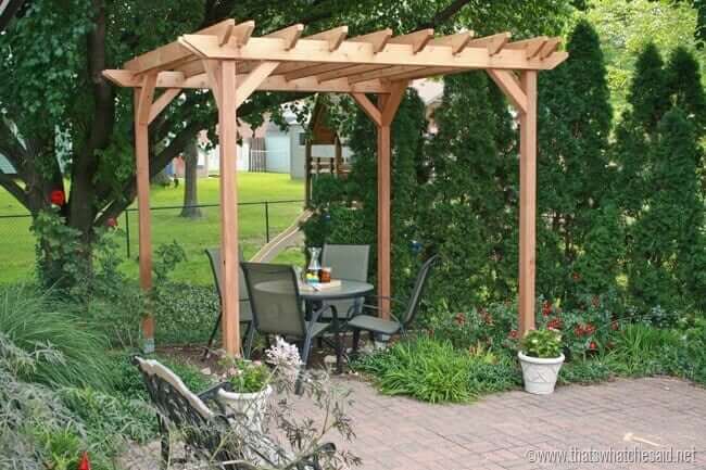 A Weekend DIY Pergola Project