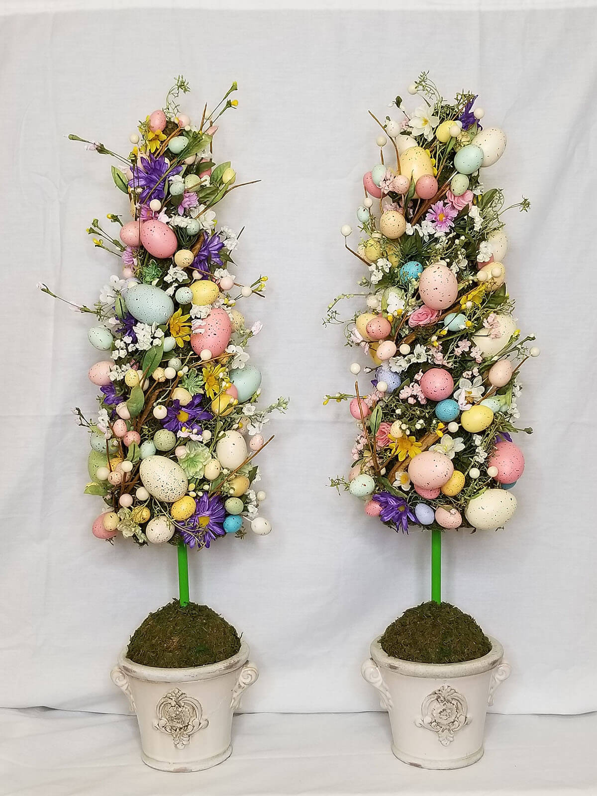 Hand-Crafted Spring Easter Egg Topiary