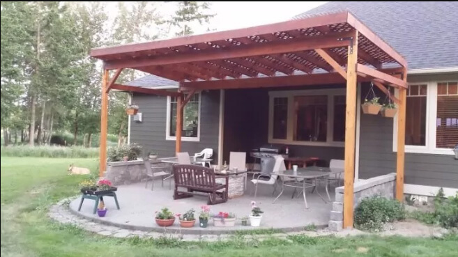 Build a Covered Roof for Your Patio