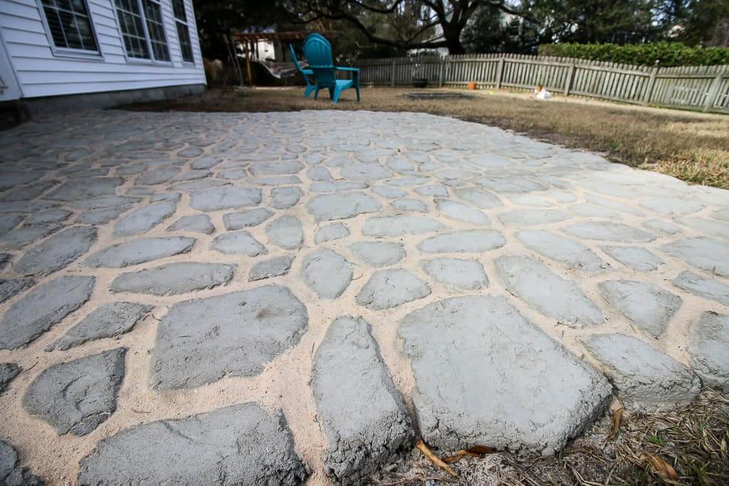 A Gorgeous WalkMaker Stone Patio DIY