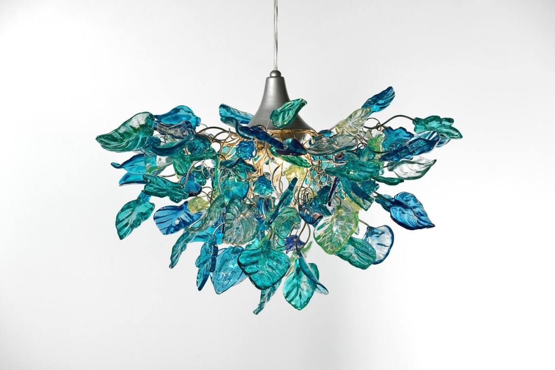 Sea of Blue Cool Chandelier Light