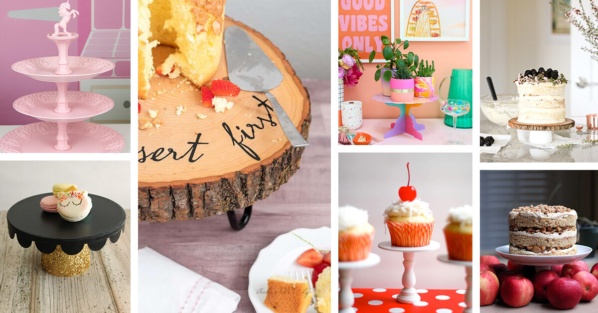 Featured image for “22 Amazing DIY Cake Stand Ideas that will Dazzle Your Guests”