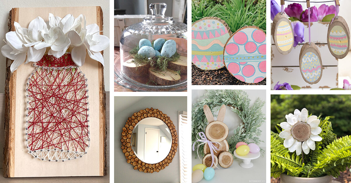 Featured image for 25 Charming Spring Wood Slice Decor Ideas to Bring in the New Season