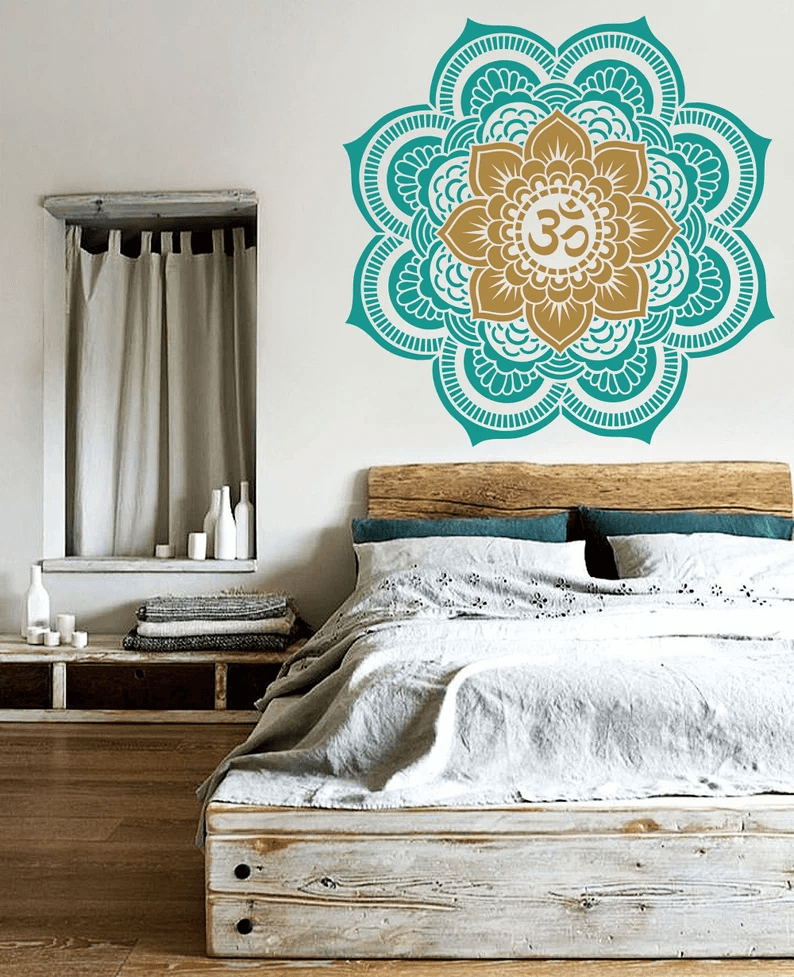 Half to Full Mandala Stencil