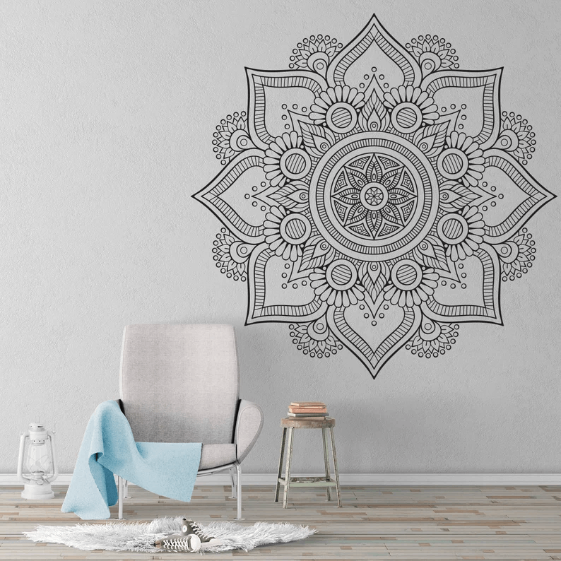 Mandala Vinyl Wall Art Sticker