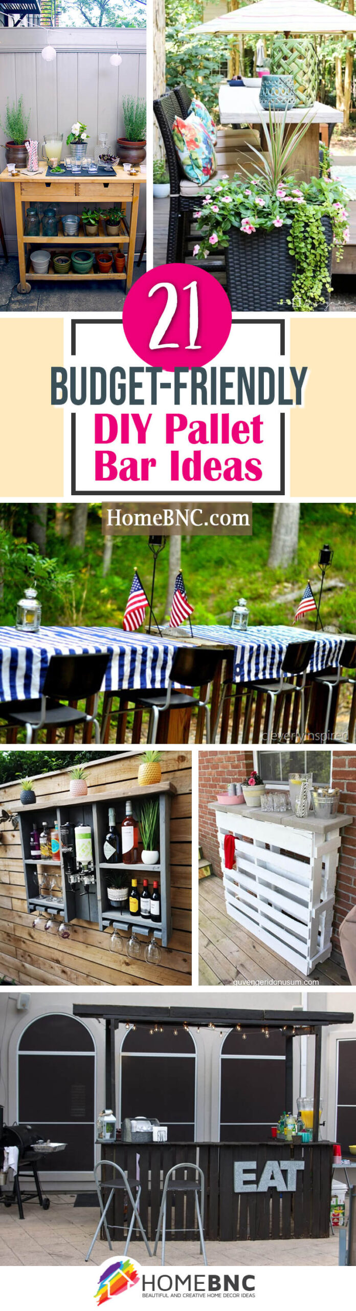 Best DIY Pallet Bar Ideas