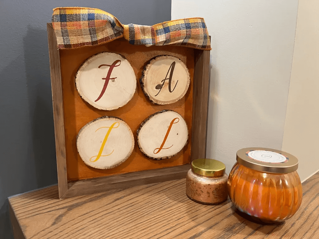 Wooden DIY Rustic Fall Sign