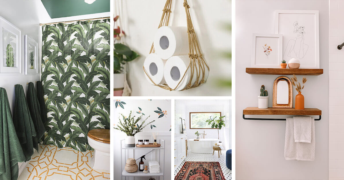 Featured image for 19 Gorgeous Boho Bathroom Decor Ideas to Elevate Your Bathroom Experience