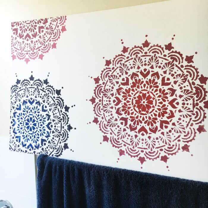 A Melee of Mandalas on Canvas