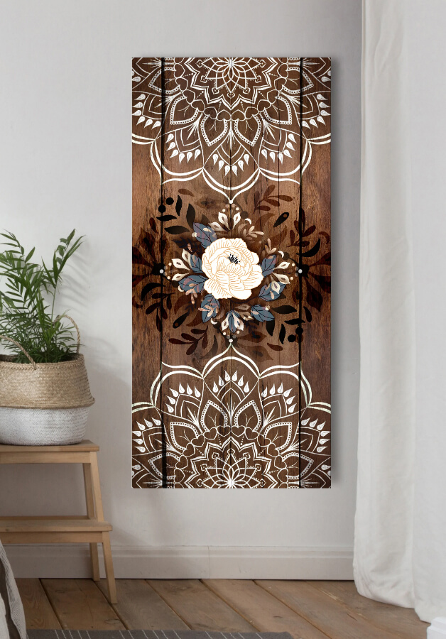 Boho Mandala Creates Unique Wall Art