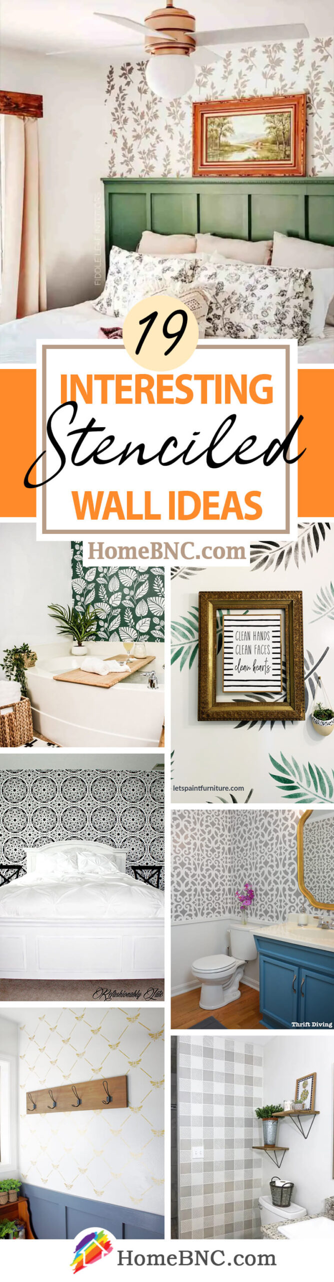 Best Stenciled Wall Ideas