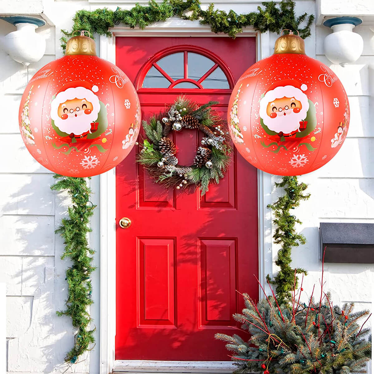 Inflatable Ornaments Giant Christmas Decor