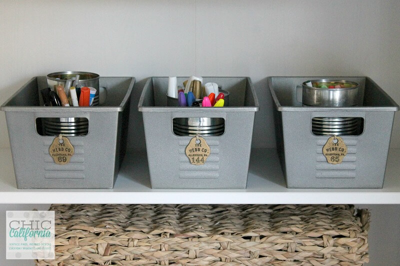 Dollar Store DIY Storage Bins