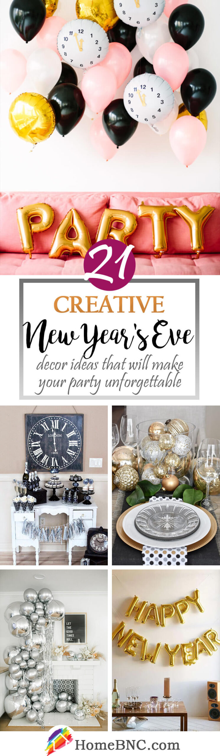 best New Year decoration ideas