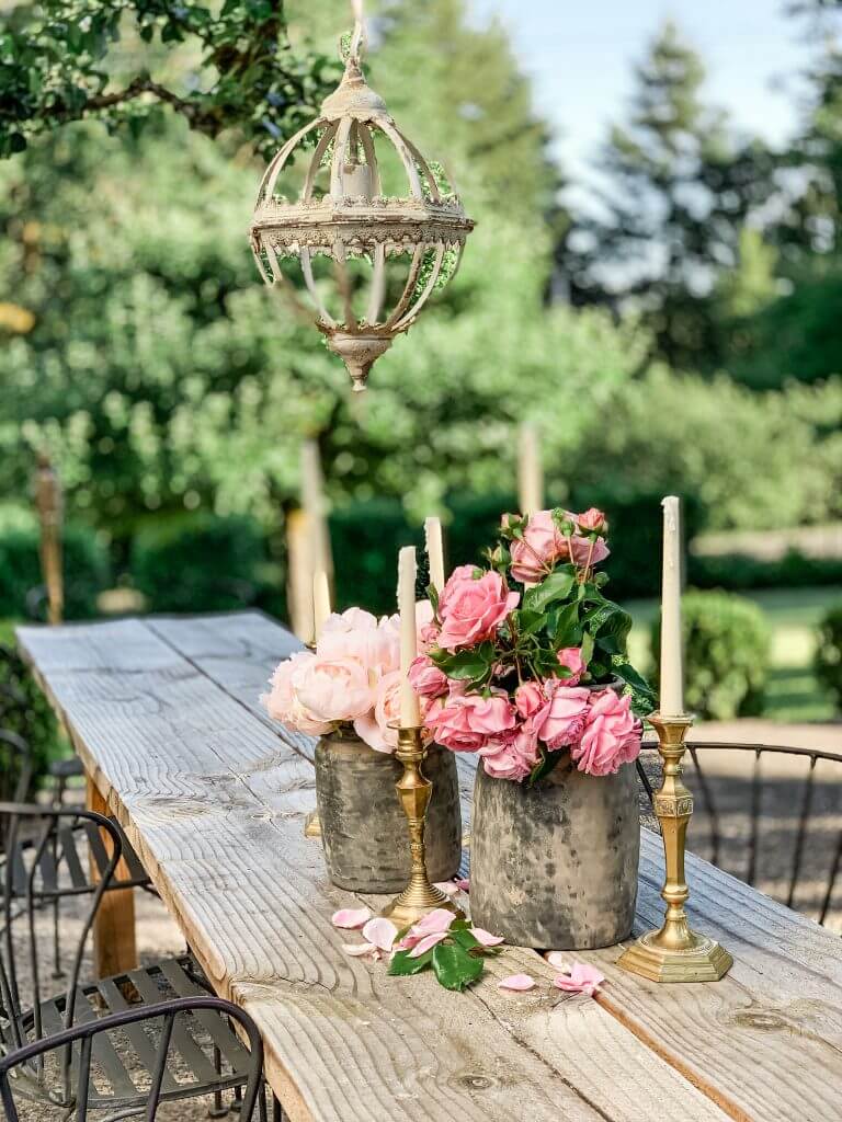 The Faux Flower Wedding Centerpiece