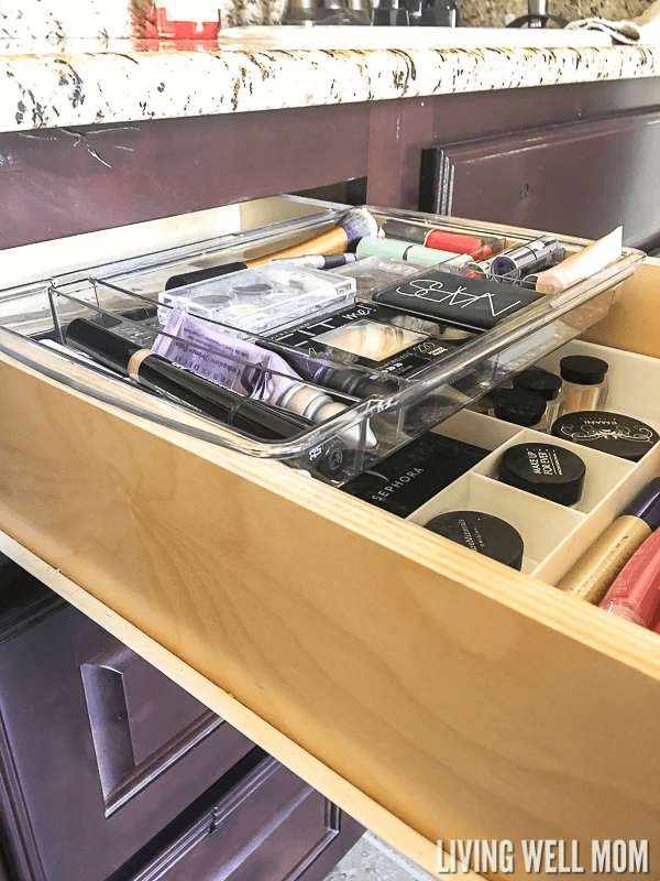 Tidying Up Your Dedicated Makeup Drawer