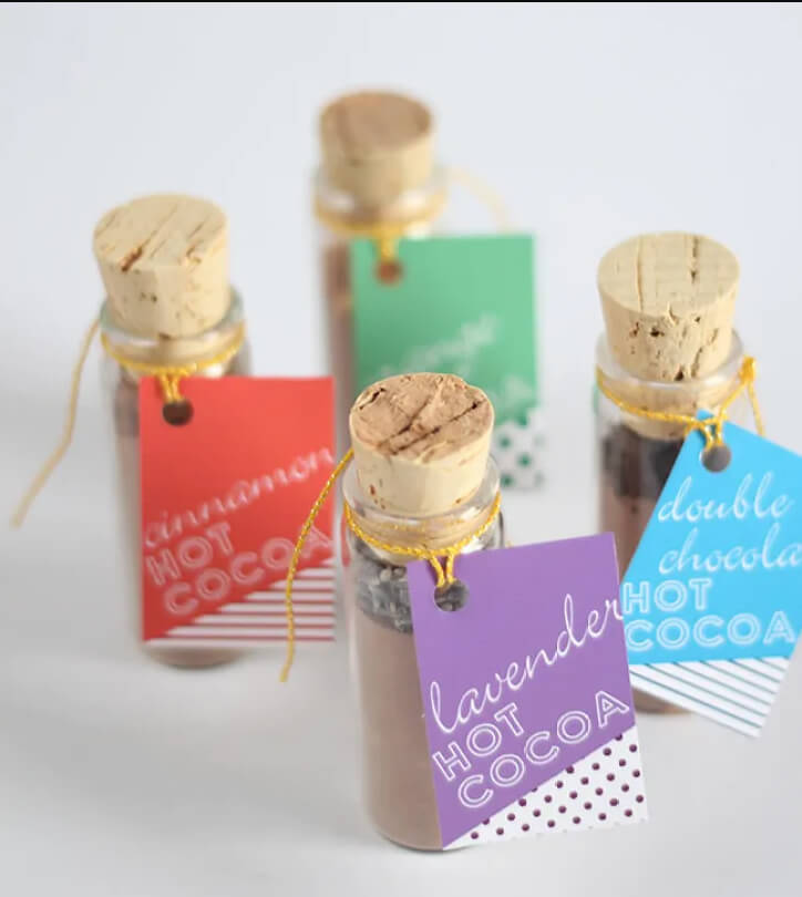 Unique Packaging for a Wintertime Wedding Favor