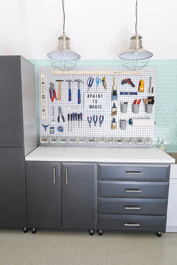 Designing an Elegant Garage Storage Space