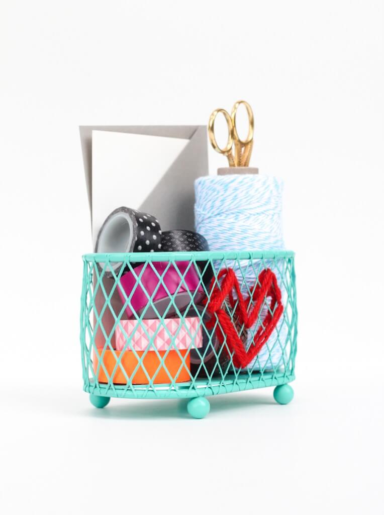 Wire Mesh Desktop Craft Holder