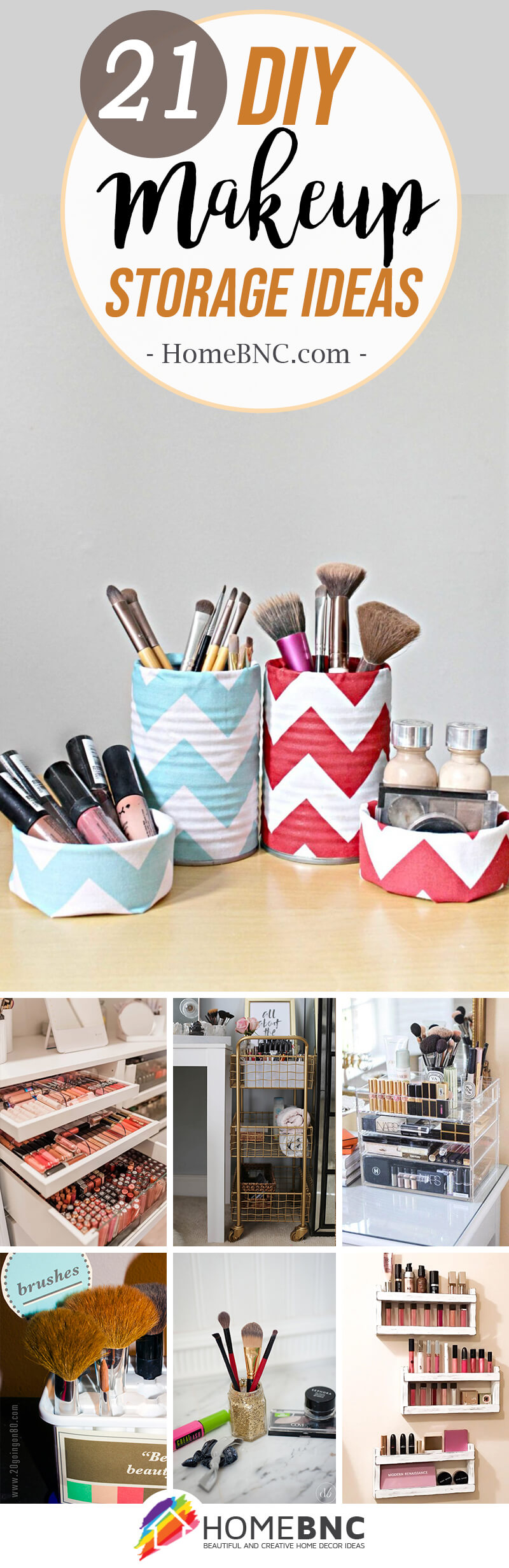 Best DIY Makeup Organizer Ideas