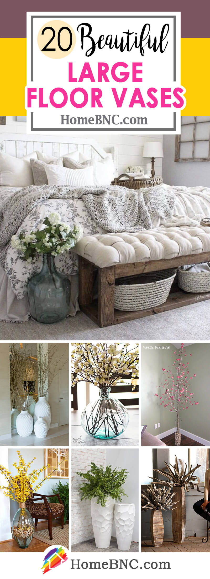 Large Floor Vase Decoration Ideas