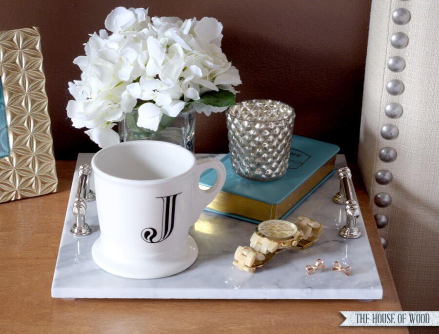 Stunning Handmade Rectangle Marble Tray