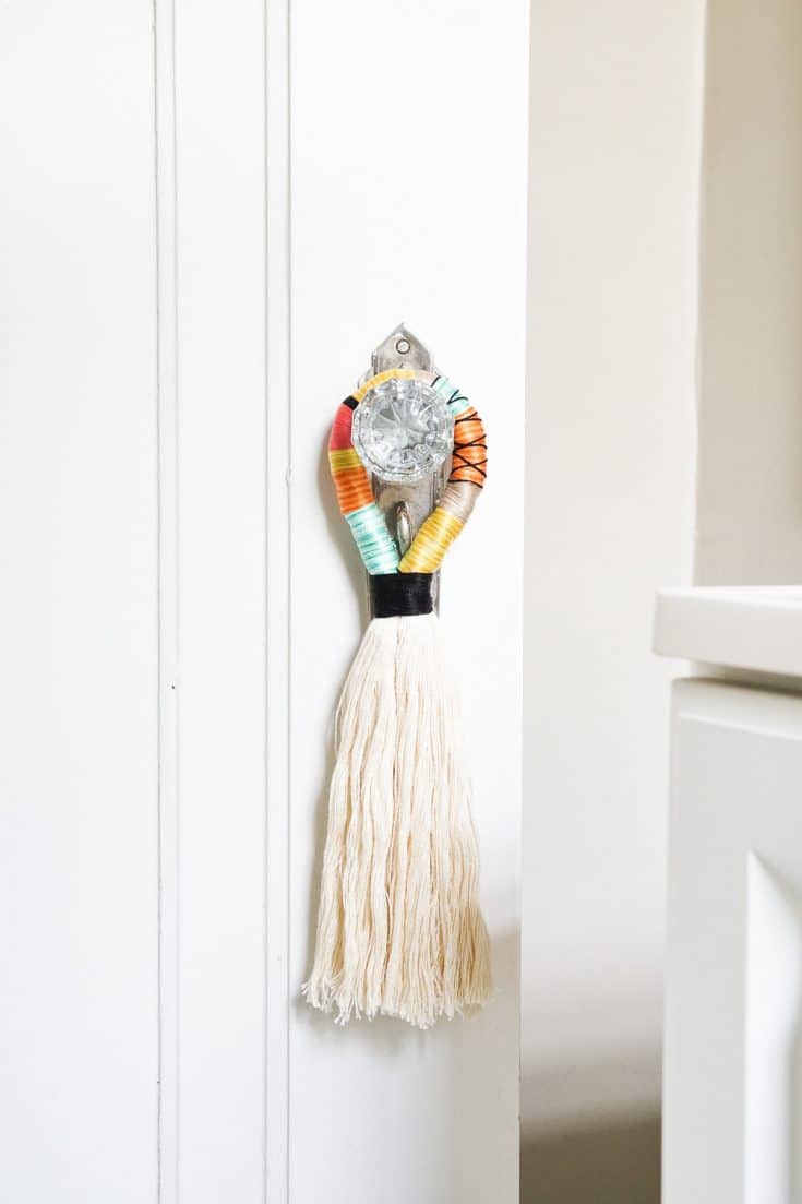 Colorful DIY Door Handle Tassel