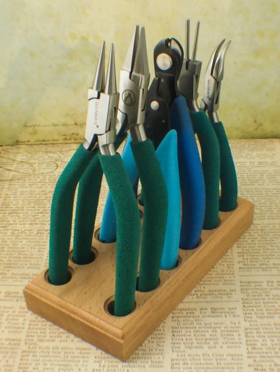 Wooden Storage Block for Pliers