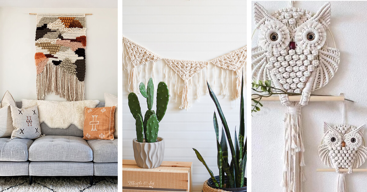 Featured image for 22 Unforgettable Crochet Wall Hangings to Celebrate Your Creativity