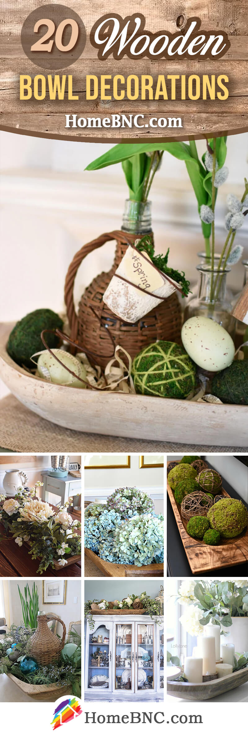 Wooden Bowls Decor Ideas