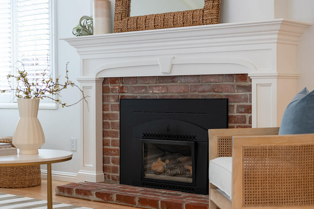 Brick fireplace ideas